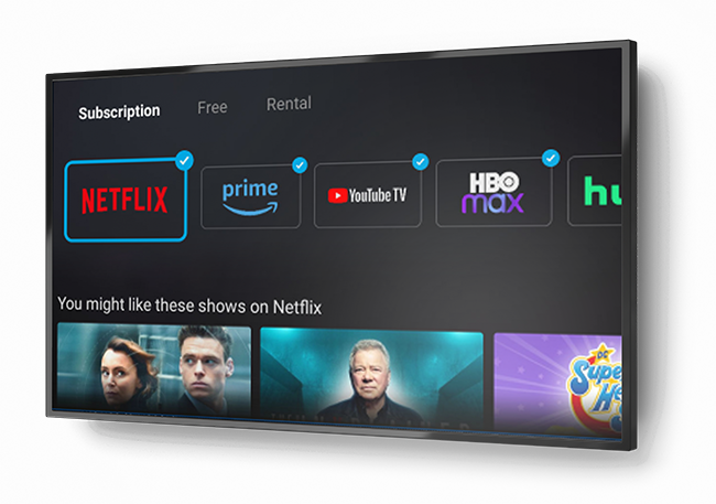 A family gathered in the living room, enjoying Shentel's TV streaming services on various devices, showcasing the convenience of its all-in-one streaming hub..